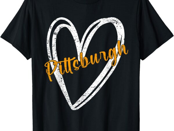 Pittsburgh pennsylvania varsity script jersey style t-shirt