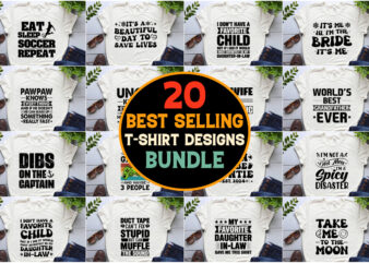 POD Best Selling T-Shirt Design Bundle