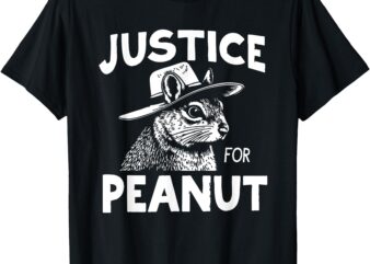 Peanut Squirrel – Justice For Peanut T-Shirt