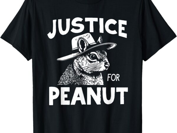 Peanut squirrel – justice for peanut t-shirt