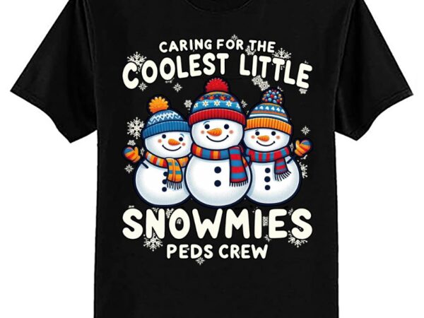 Pediatric nurse christmas shirt peds team crew squad gifts christmas snowman pediatrics tshirt xmas gift for peds nurse practitioner tee lts