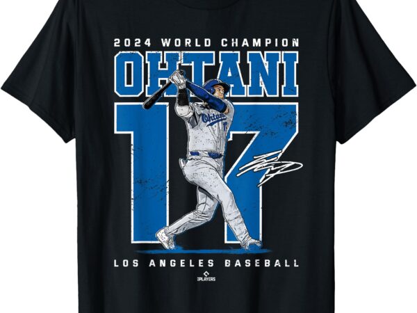 Player number 2024 world champion shohei ohtani mlbpa t-shirt