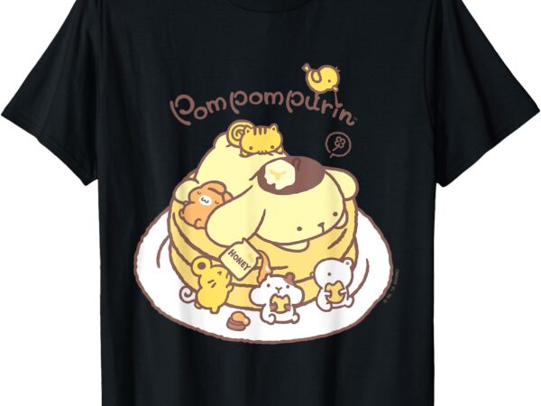 Pompompurin pancake friends tee shirt t-shirt