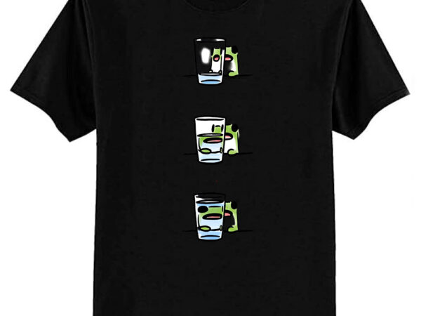 Pouring water t-shirt