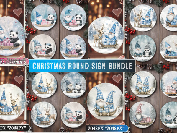 Christmas round sign bundle,christmas ornament sign bundle,christmas t-shirt design, christmas ,christmas ornaments,round sign sublimation