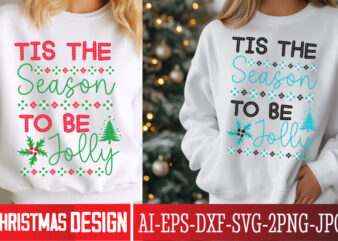 Tis The Season to be Jolly t-shirt design, Christmas SVG, Vintage Christmas SVG, Funny Christmas SVG, Christmas 2024 SVG, North Pole SVG, Ch