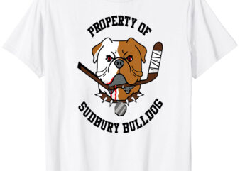 Property of Sudbury Bulldog T-Shirt