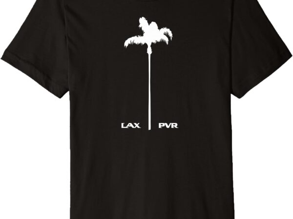 Puerto vallarta mexico vintage palm travel gift design tee premium t-shirt