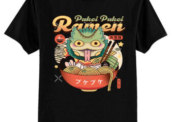 Pukei Pukei Ramen Vintage Classic T-Shirt