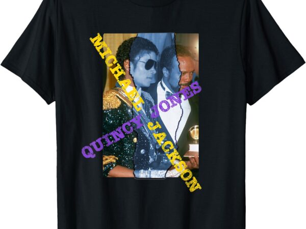 Quincy jones_michael jackson_001 t-shirt