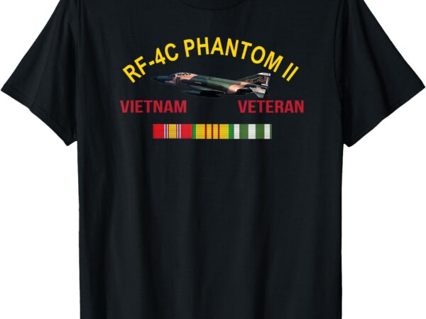 Rf-4c phantom ii vietnam veteran rf4c phantom vietnam t-shirt