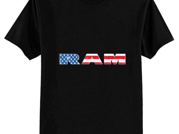 Ram truck usa t-shirt