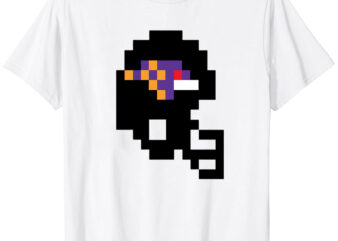 Ravens Tecmo Bowl Helmet T-Shirt