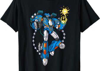 Recess Time Boss battle Awesome Fun Energy ball Robot Mecha T-Shirt