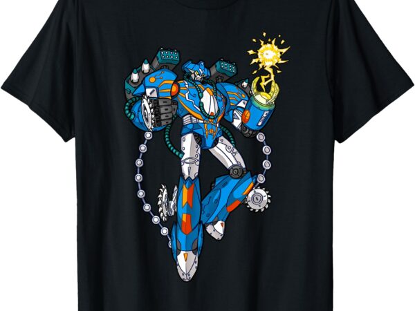 Recess time boss battle awesome fun energy ball robot mecha t-shirt