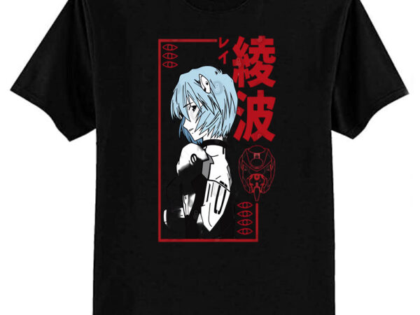 Rei ayanami evangelion t-shirt