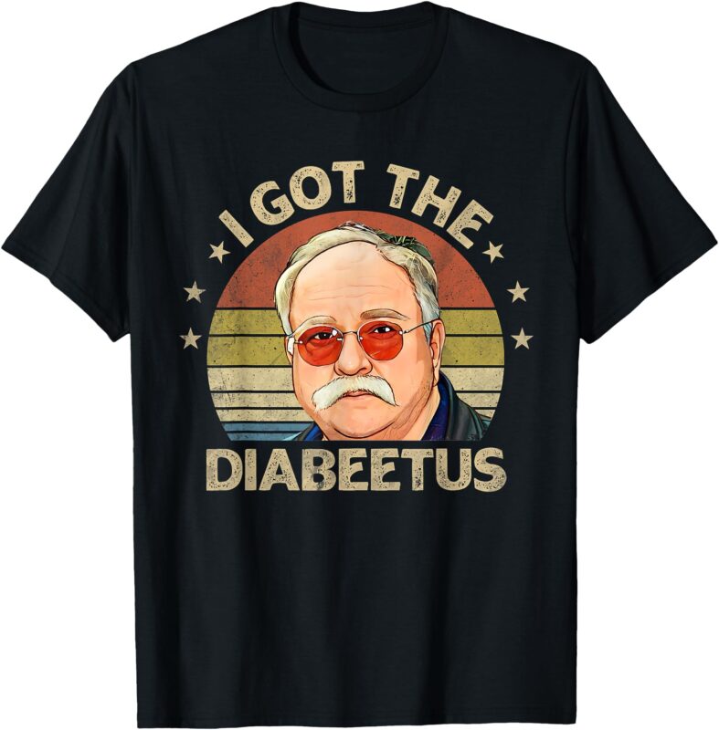 Retro I Got The Diabeetus Funny Diabetes Type 1 2 Awareness T-Shirt