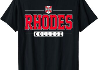 Rhodes College Vintage Sports Design for Men Women T-Shirt