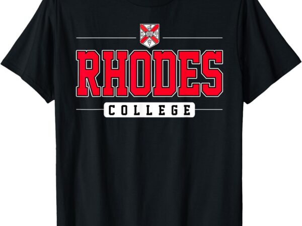 Rhodes college vintage sports design for men women t-shirt