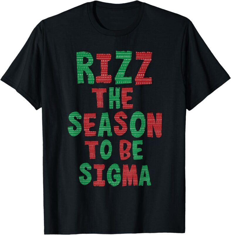 Rizz The Season – Funny Gen Alpha Slang Christmas Teacher T-Shirt