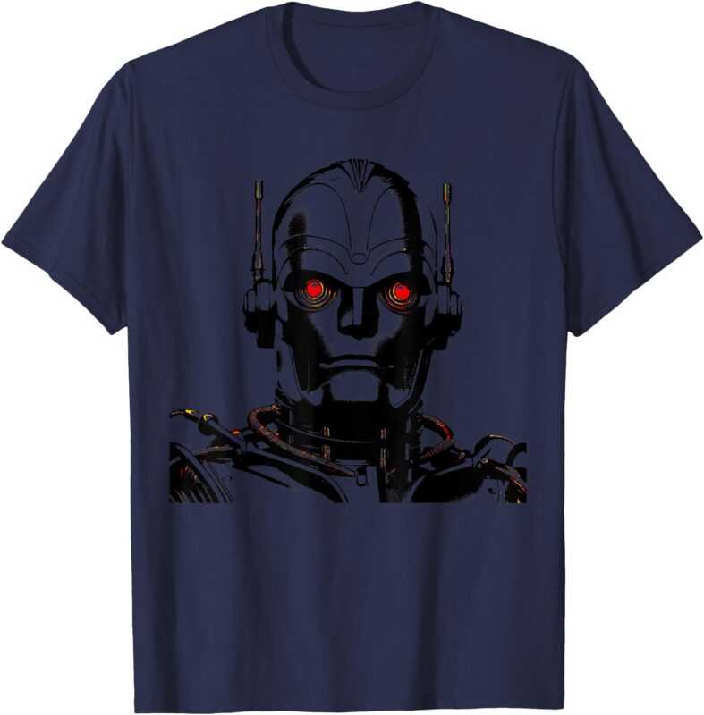 Robotic Defiance Sci-Fi Classic T-Shirt