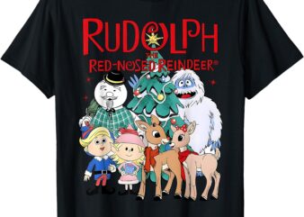 Rudolph The Red Nosed Reindeer Christmas T-Shirt