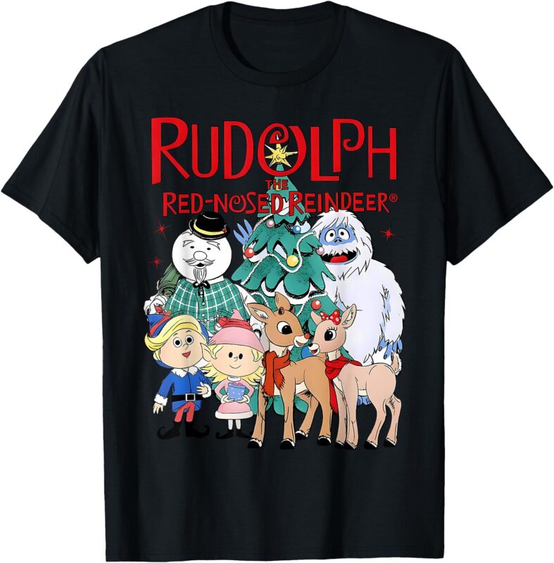 Rudolph The Red Nosed Reindeer Christmas T-Shirt