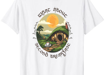 Second Breakfast – LOTR – light T-Shirt