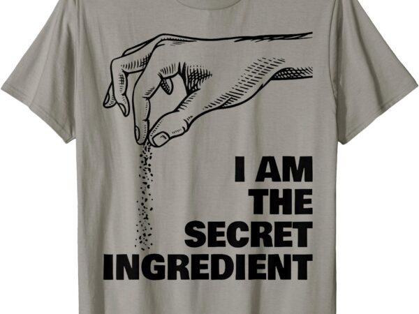 Secret ingredient funny cooking cook chef t-shirt