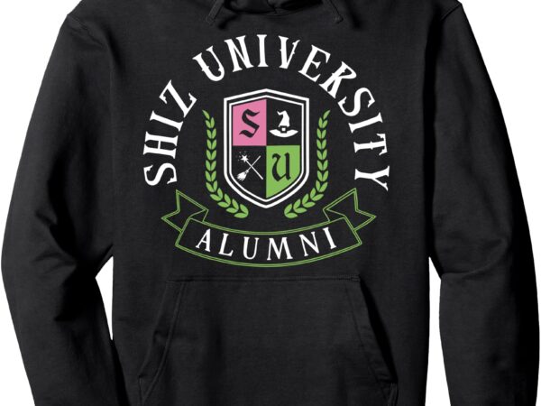 Shiz university alumni apparel pullover hoodie t shirt template vector