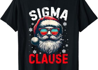 SigmaClaus Kids Teens School Funny Christmas Santa Claus T-Shirt