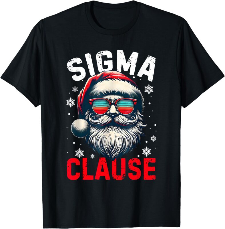 SigmaClaus Kids Teens School Funny Christmas Santa Claus T-Shirt