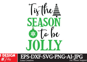 Tis The Season to Be Jolly t-shirt design,