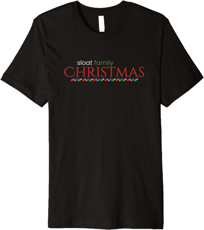 Sloat Family Christmas Premium T-Shirt