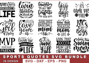 Sports SVG Bundle