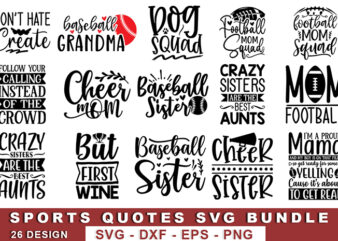 Sports SVG Bundle