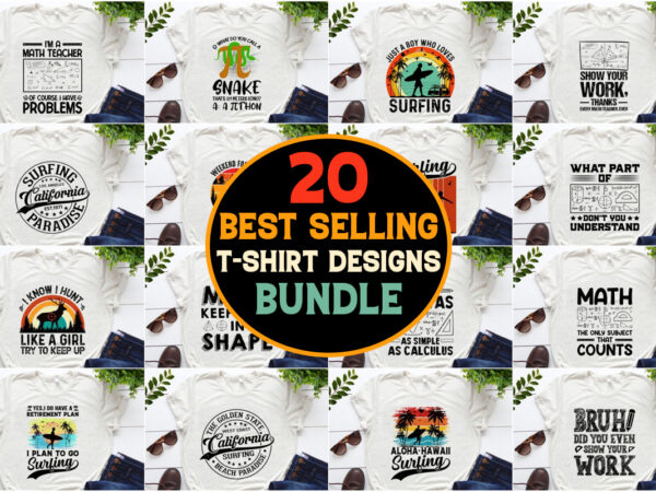 T-shirt design bundle