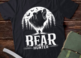 TA113-Bear Hunter | Hunting Lover Funny Hunting T-Shirt