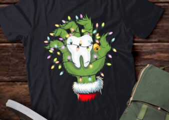 TA130-Tooth Dentist Dental Assistant Teeth Christmas Xmas Pajamas T-Shirt