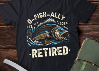 TA14 – O-Fish-Ally Retired 2024 Fishing T-Shirt