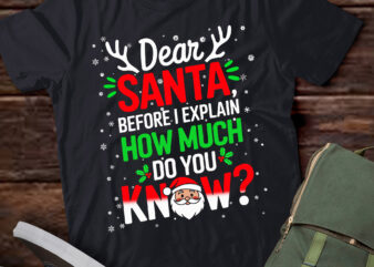 TA148 – Funny Christmas Dear Santa I Can Explain