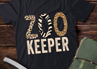 TA15-Zookeeper Wildlife Lover Zoo Safari T-Shirt