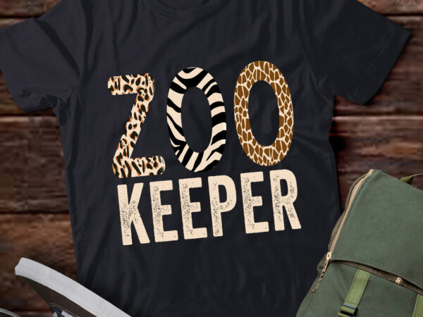 Ta15-zookeeper wildlife lover zoo safari t-shirt