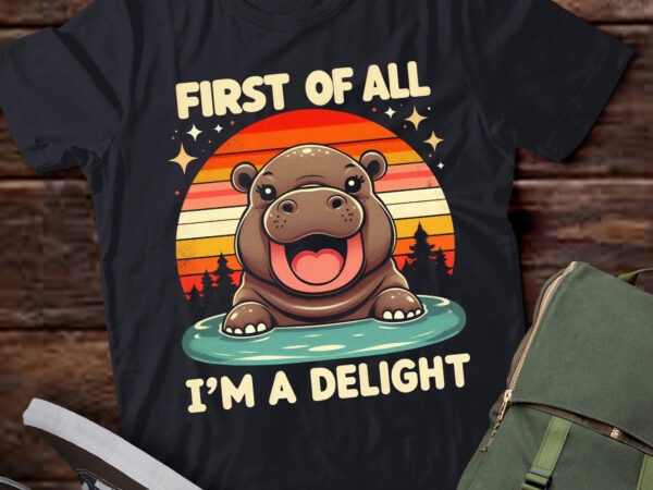 Ta23-moo-deng first of all i’m a delight vintage t-shirt