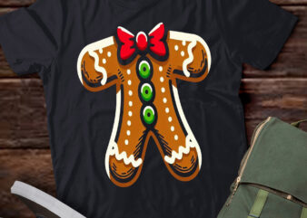 TA27-Gingerbread Man Cookie Costume T-Shirt for All