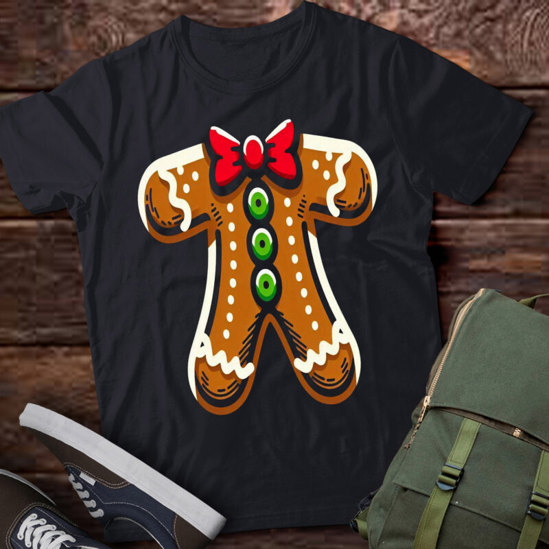 TA27-Gingerbread Man Cookie Costume T-Shirt for All