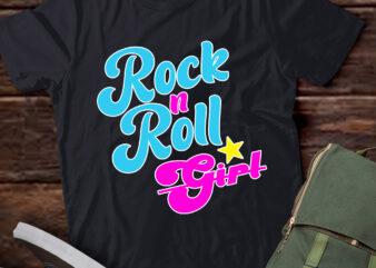 TA4-Rock N Roll Girl Ocean Fish Group Family T-Shirt