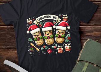 TA68-Tamale Making Crew Tamale Season Funny Mexican Christmas T-Shirt