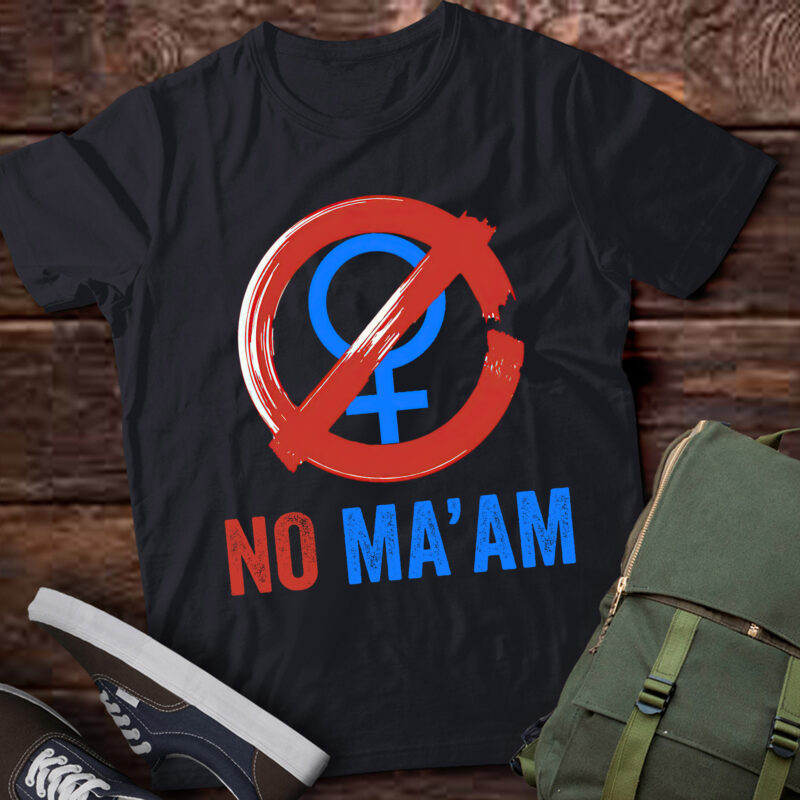 TA7-No Ma’am Shirt Married with Children No MA’AM T-Shirt