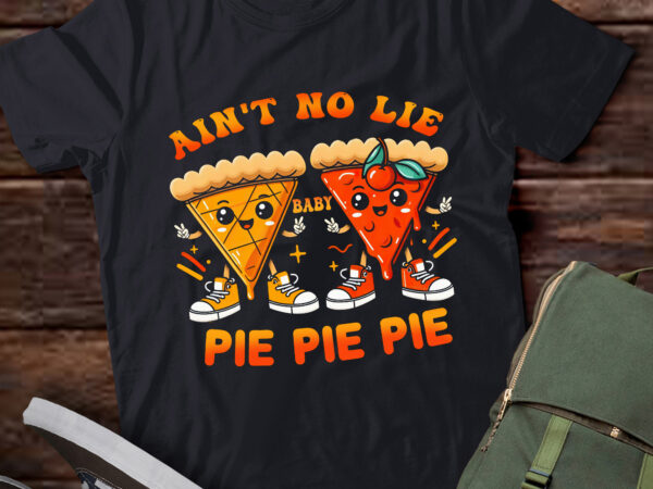 Ta72-aint’s no lie baby pie thanksgiving funny pie pumpkin fall t-shirt